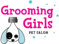 grroming girls pet salon logo